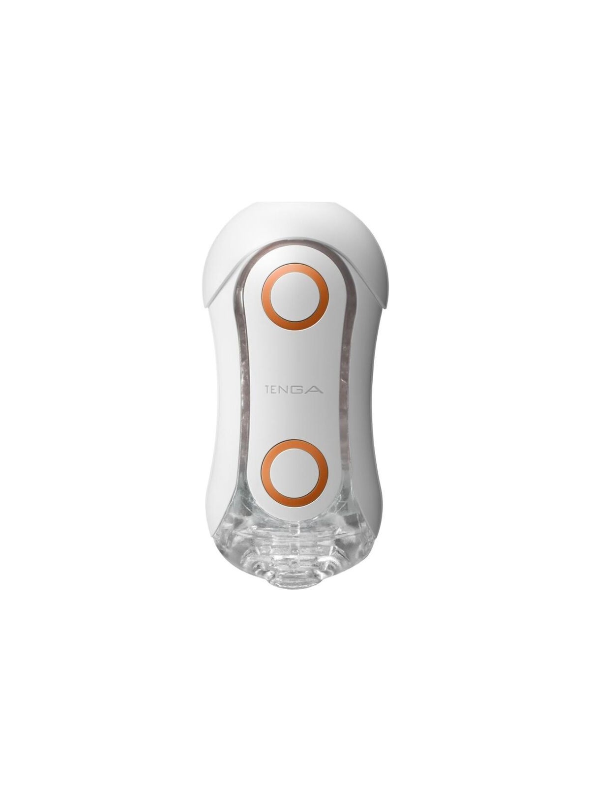 Tenga Flip Orb Strong Masturbador Crash Blanco & Naranja - Comprar Masturbador en lata Tenga - Vaginas en lata (1)