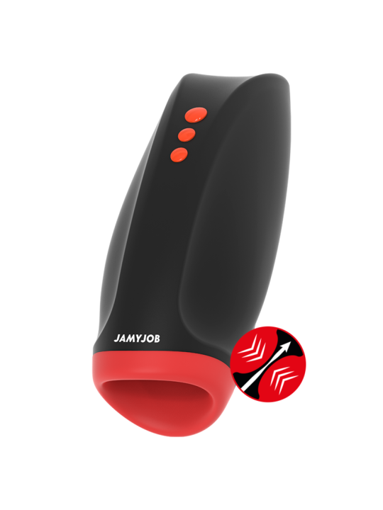 Jamyjob Novax Masturbador Con Vibración & Compresión - Comprar Masturbador automático Jamyjob - Masturbadores automáticos (2)