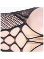 Queen Lingering Bodystocking Cuello Halter & Espalda Abierta S-L - Comprar Bodystocking sexy Queen - Redes catsuits (4)