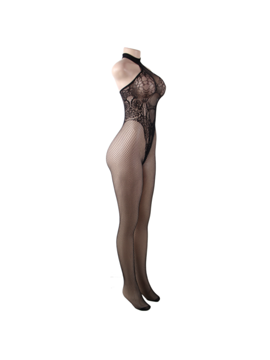 Queen Lingerie Bodystocking Espalda Descubierta S-L - Comprar Bodystocking sexy Queen - Redes catsuits (4)