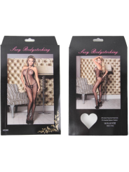 Queen Lingerie Bodystocking Cuello Halter S-L - Comprar Bodystocking sexy Queen - Redes catsuits (7)