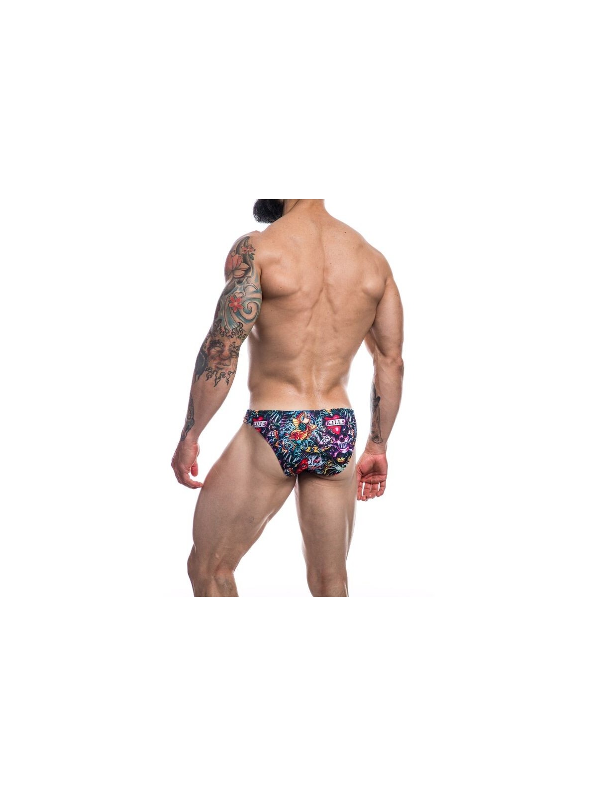 Cut4Men Calzoncillo Corte Bajo Tattoo - Comprar Calzoncillo sexy Cut4Men - Slips & tangas (1)