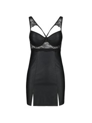 Passion Loona Chemise Cuero Ecológico - Comprar Lencería fetish Passion - Lencería fetish (3)