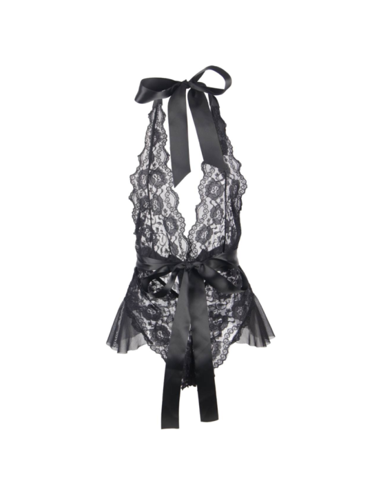 Queen Lingerie Teddy Escotado De Encajes - Comprar Body sexy Queen - Bodys sexys (8)