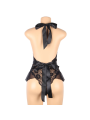 Queen Lingerie Teddy Escotado De Encajes - Comprar Body sexy Queen - Bodys sexys (12)