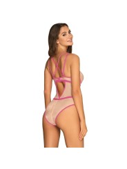 Obsessive Nudelia Teddy Rosa - Comprar Body sexy Obsessive - Bodys sexys (2)