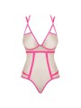 Obsessive Nudelia Teddy Rosa - Comprar Body sexy Obsessive - Bodys sexys (3)