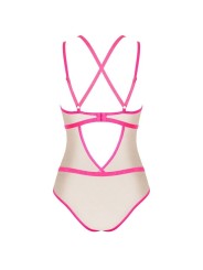 Obsessive Nudelia Teddy Rosa - Comprar Body sexy Obsessive - Bodys sexys (4)