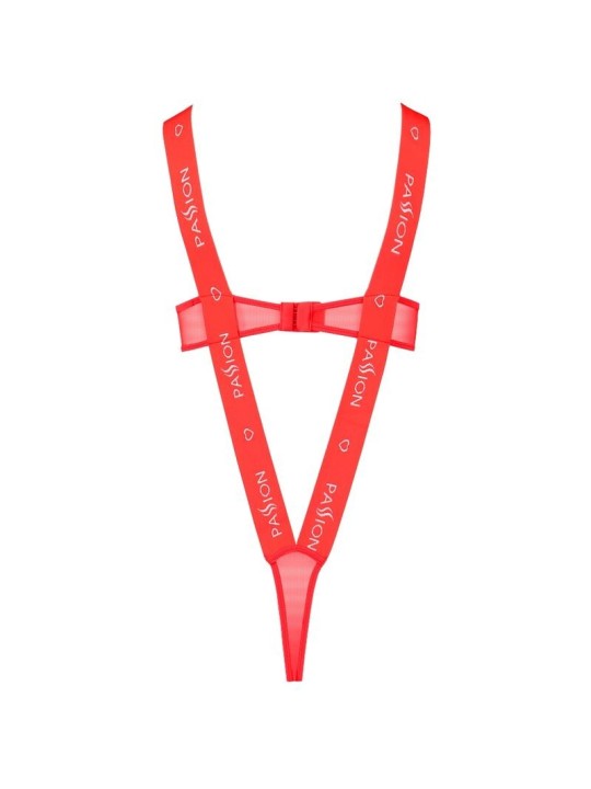 Passion Kyouka Teddy Rojo - Comprar Body sexy Passion - Bodys sexys (2)