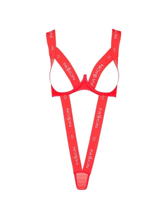 Passion Kyouka Teddy Rojo - Comprar Body sexy Passion - Bodys sexys (3)