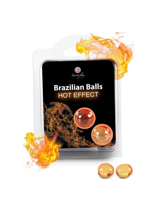 Brazilian Balls Efecto Calor | Aceite Sexual | Masaje