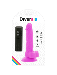 Diversia Dildo Flexible Vibración 18 cm | Vibrador Realista