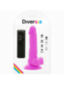 Diversia Dildo Flexible Vibración 18 cm | Vibrador Realista