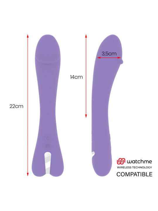 Mr Boss Enzo Vibrador Compatible Watchme | Vibrador Vaginal