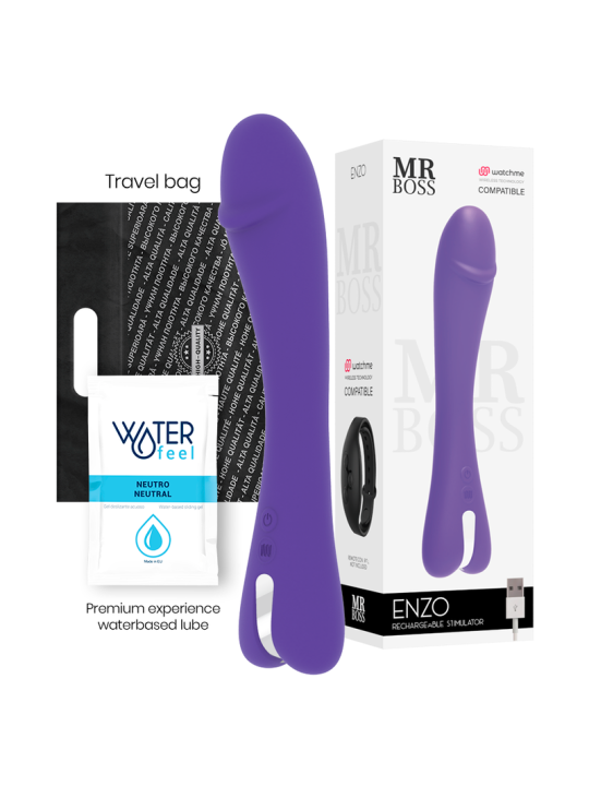 Mr Boss Enzo Vibrador Compatible Watchme | Vibrador Vaginal