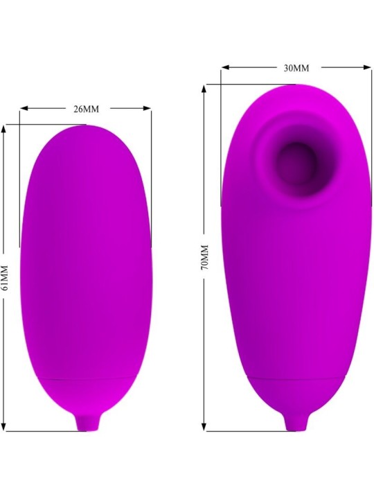 Pretty Love Bala Vibradora | Succionador Clítoris