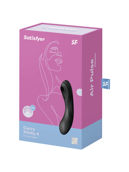 Satisfyer Curvy Trinity 4 | Succionador Clítoris