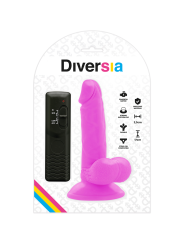 Diversia Dildo Flexible Vibración 17 cm | Vibrador Realista