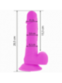 Diversia Dildo Flexible Vibración 20.5 | Vibrador Realista