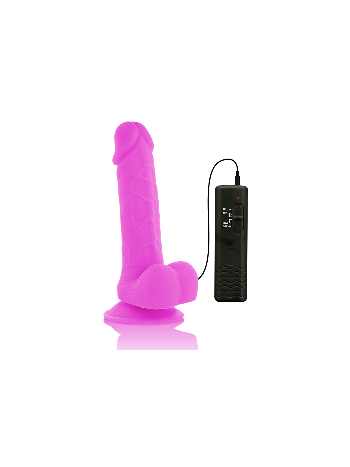 Diversia Dildo Flexible Vibración 20.5 | Vibrador Realista