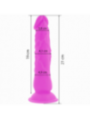 Diversia Dildo Flexible Vibración 21 cm | Vibrador Realista