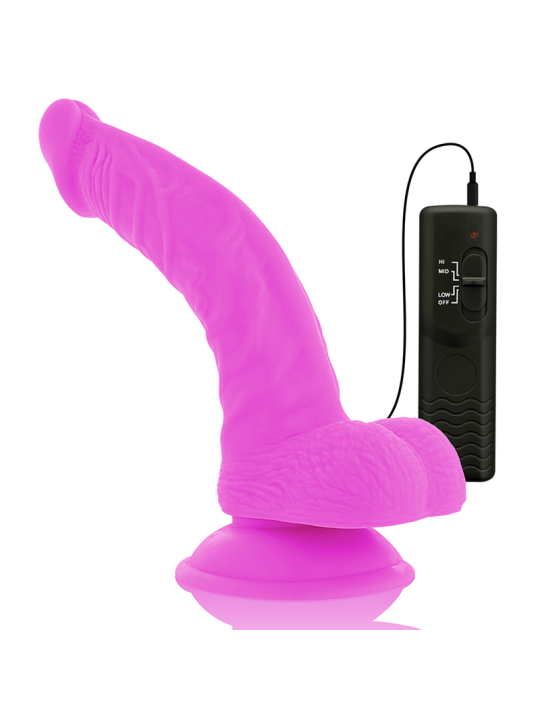 Diversia Dildo Flexible Vibración 21.5 | Vibrador Realista