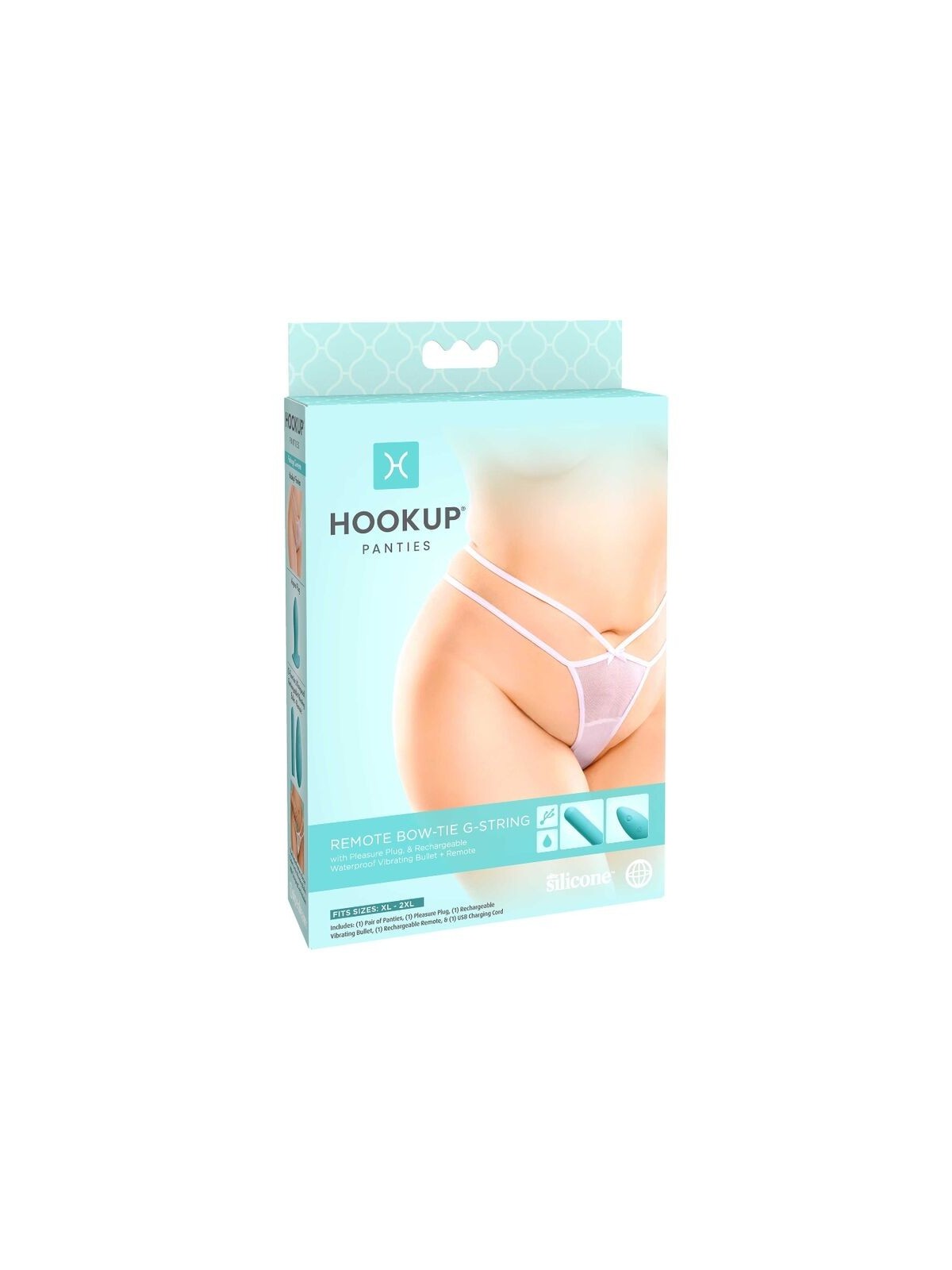 Hook Up Panties Blanco Control Remoto | Bragas Vibradoras