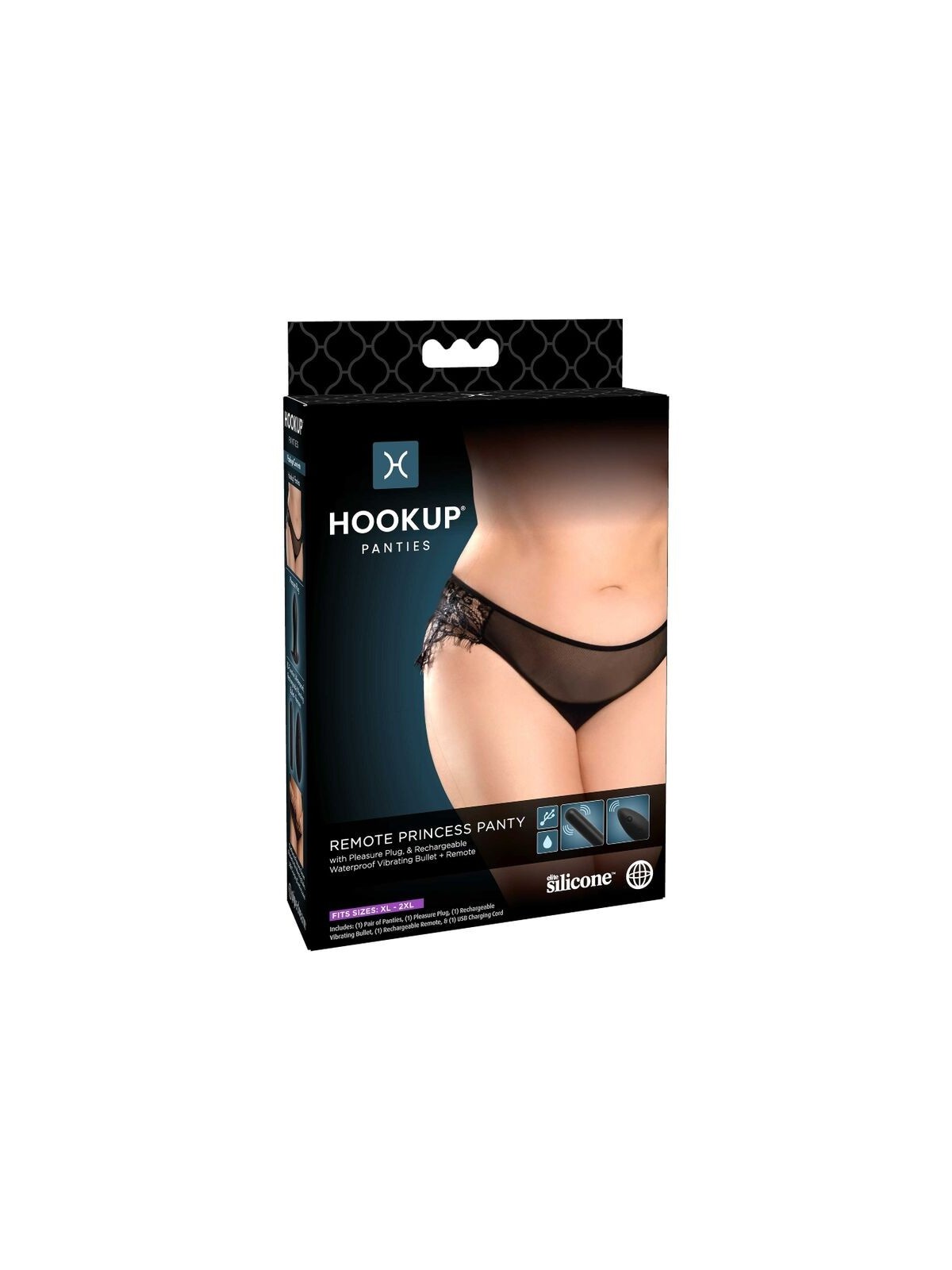 Hook Up Panties Remote Princess Panty | Bragas Vibradoras