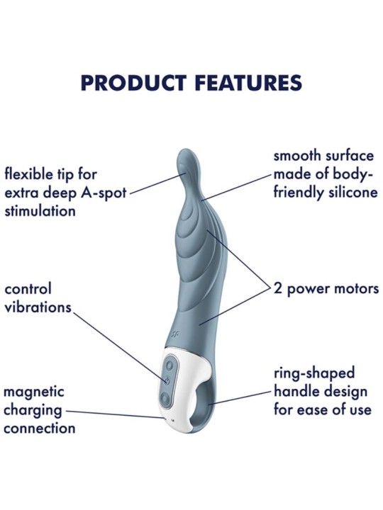 Satisfyer A-Mazing 2 Vibrador Punto A | Vibrador Vaginal