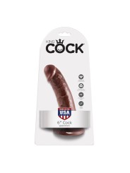 King Cock 6" Pene 15.2 cm | Consolador Realista