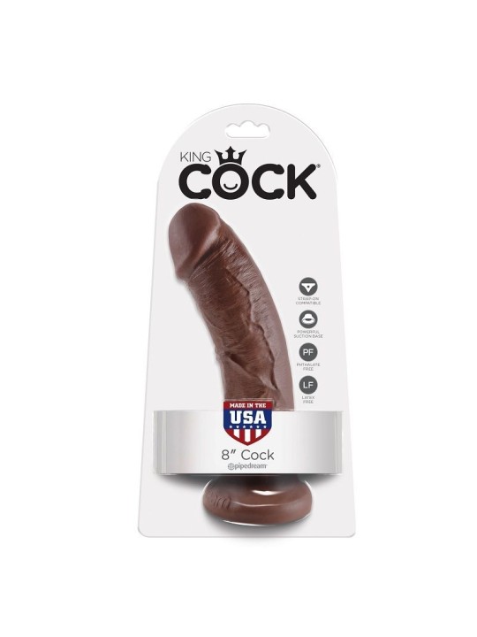 King Cock 8" Pene 20.3 cm | Consolador Realista