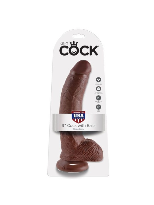 King Cock 9" Pene Realístico 22.9 cm | Consolador Realista