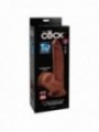 King Cock Plus 3D Cock Swinging Balls | Dildo Realista