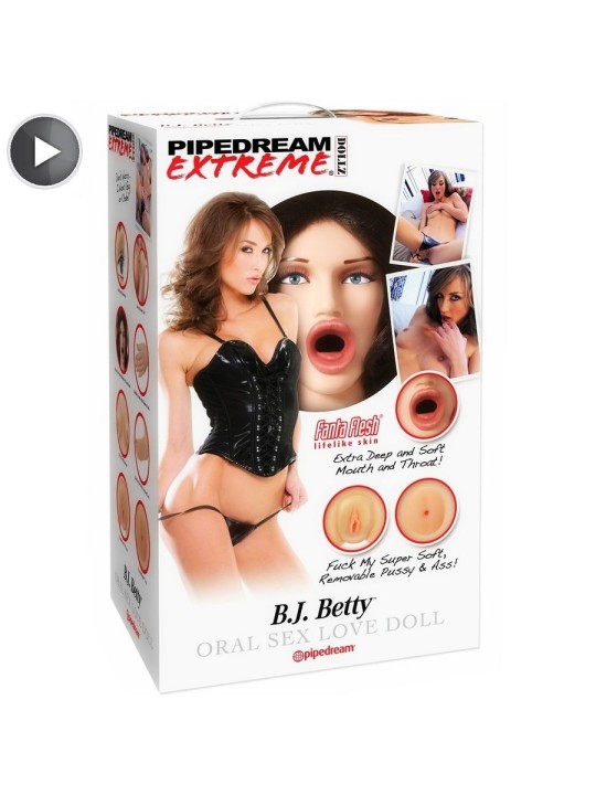 Extreme Toyz Bj Betty | Muñeca Sexual Silicona
