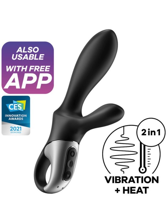 Satisfyer Heat Clímax Vibrador Anal | Estimulador Anal