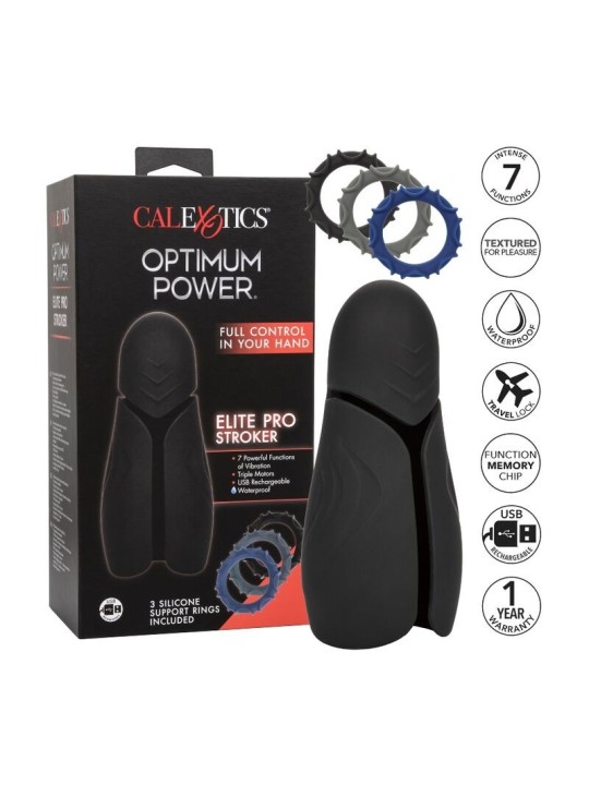 Calex Masturbador Elite Pro Stroker | Vibrador Masculino