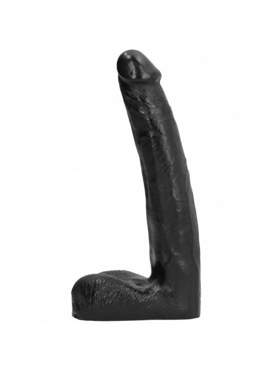 All Black Dildo Realístico 21 cm - Comprar Dildo gigante All Black - Penes realistas (1)