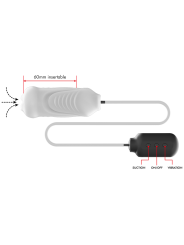 Jamyjob Hurricane Estimulador Sexo Oral | Vibrador Masculino