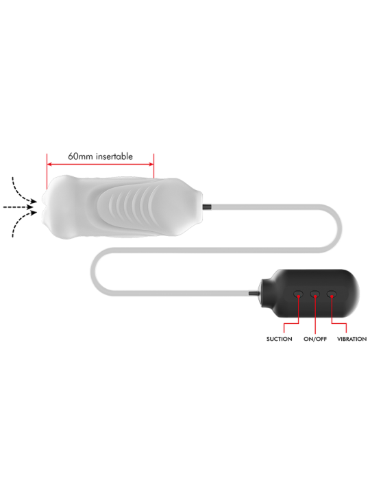 Jamyjob Hurricane Estimulador Sexo Oral | Vibrador Masculino