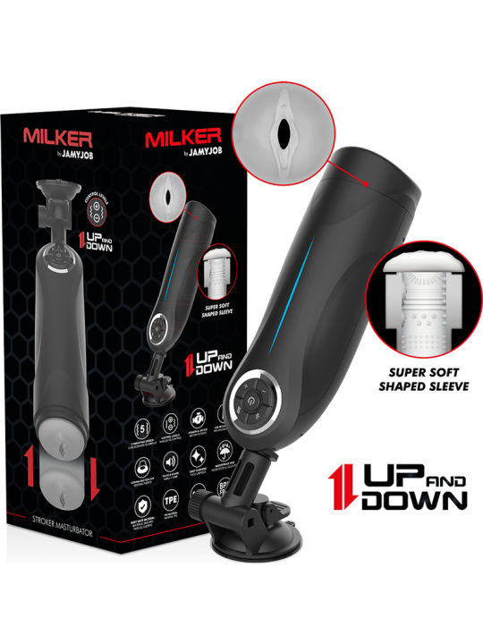 Jamyjob Milker Stroker Función Up And | Vibrador Masculino