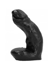 All Black Dildo Realístico 15 cm - Comprar Lubricante híbrido All Black - Dildos sin vibración (1)