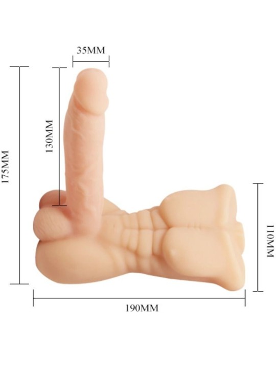 Temptation Bigger Man Con Vibración | Muñeca Sexual Silicona