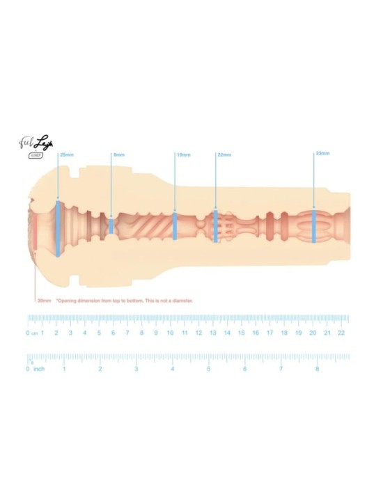 Kiiroo Feel Leigh Raven Stars Collection | Réplica Vagina