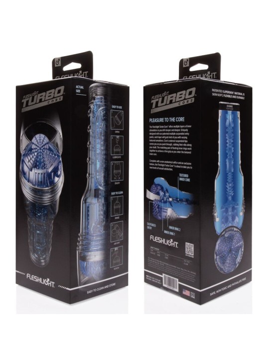 Fleshlight Turbo Core Blue Ice | Vagina en Lata