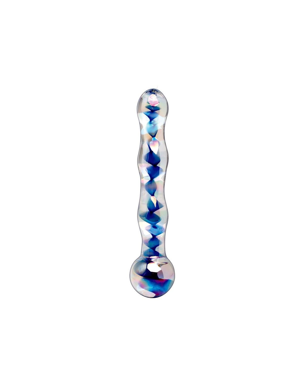 Icicles Número 8 Masajeador De Vidrio - Comprar Dildo realista Icicles - Dildos sin vibración (1)