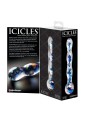 Icicles Número 8 Masajeador De Vidrio - Comprar Dildo realista Icicles - Dildos sin vibración (3)