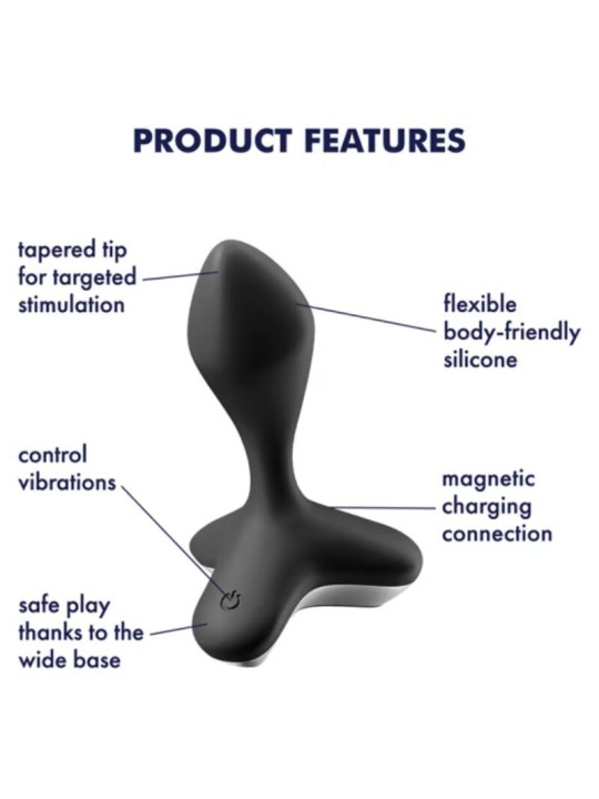 Satisfyer Game Changer Plug Vibrador | Estimulador Anal