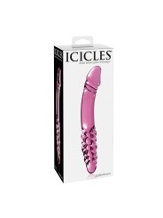 Icicles Número 57 Masajeador De Vidrio - Comprar Dildo realista Icicles - Dildos sin vibración (3)