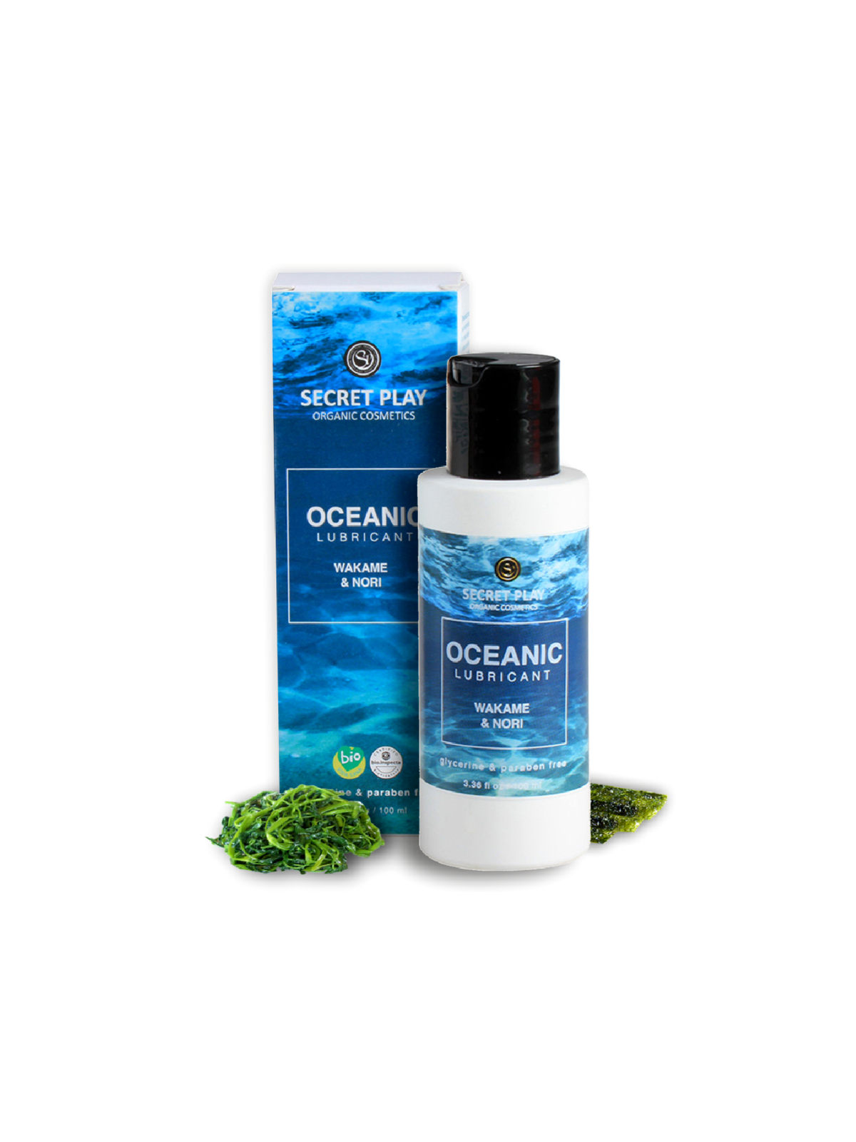 Secretplay Lubricante Orgánico Oceanic | Lubricante Natural