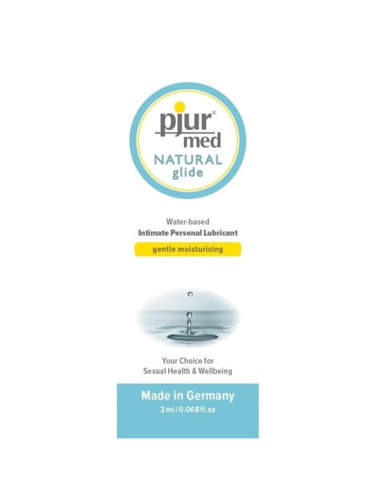 Pjur Med Natural Lubricante Base Agua | Lubricante al Agua